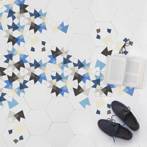 Keidos tiles by MUT for Entic designs