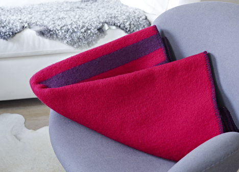 Blankets by Snøhetta for Røros Tweed Blankets by Snøhetta for Røros Tweed