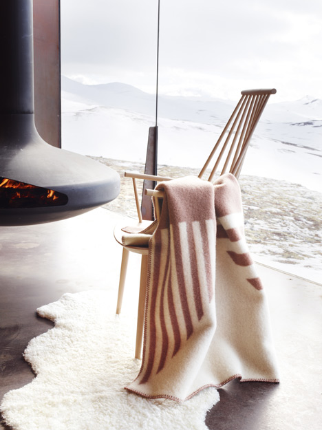 Blankets by Snøhetta for Røros Tweed Blankets by Snøhetta for Røros Tweed