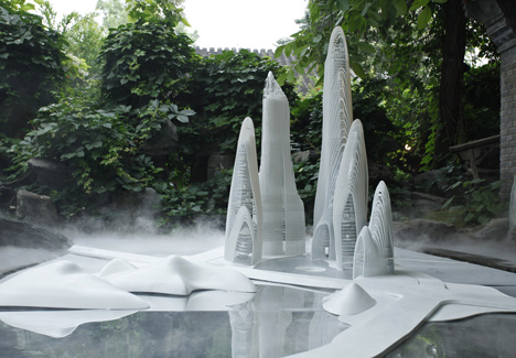 Shanshui City exhibition by Ma Yansong Shanshui City exhibition by Ma Yansong