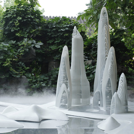 Shanshui City exhibition by Ma Yansong