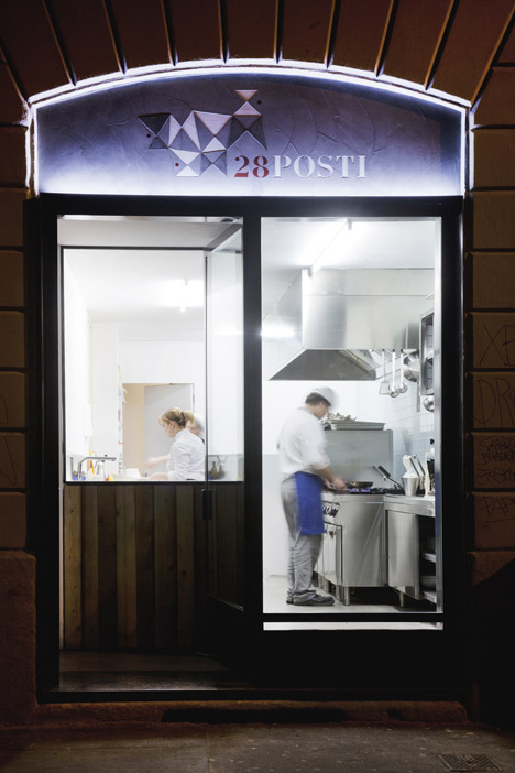 28Posti Restaurant by Francesco Faccin