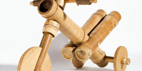 Bamboo tricycle by a21studio