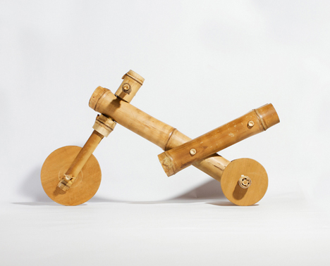 Bamboo tricycle by A21 studio 
