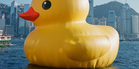 Beijing Design Week confronts copying in China with giant rubber duck