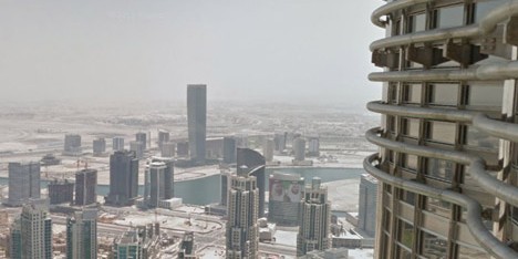 Burj Khalifa Google Street View