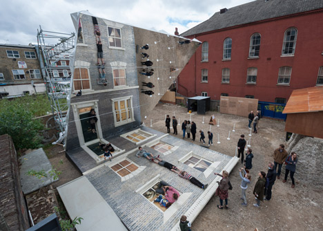 Dalston House by Leandro Erlich