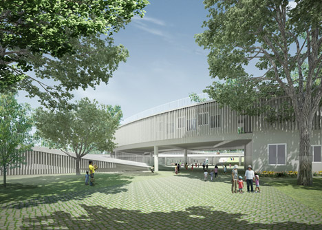 Farming Kindergarten by Vo Trong Nghia Architects
