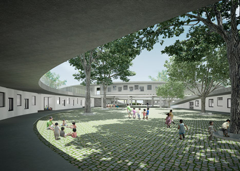Farming Kindergarten by Vo Trong Nghia Architects