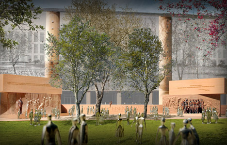 Frank Gehry design for Eisenhower memorial finally approved Frank Gehry design for Eisenhower memorial finally approved