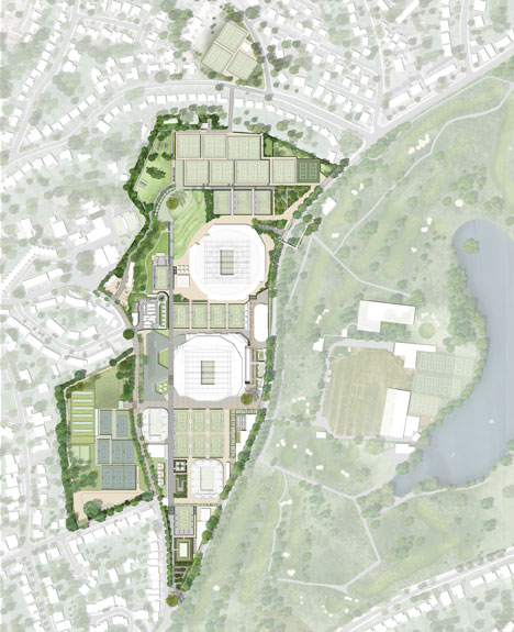 dezeen_Grimshaw reveals masterplan for Wimbledon_3 dezeen_Grimshaw reveals masterplan for Wimbledon_3