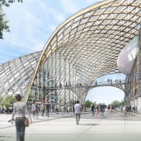 Headquarters for Swatch and Omega by Shigeru Ban