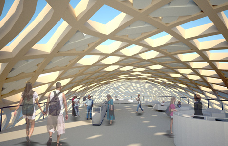 Headquarters for Swatch and Omega by Shigeru Ban