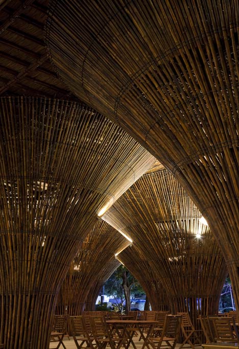 Kontum Indochine Cafe by Vo Trong Nghia Architects Kontum Indochine Cafe by Vo Trong Nghia Architects