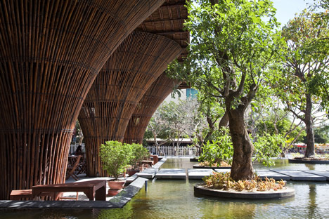 Kontum Indochine Cafe by Vo Trong Nghia Architects Kontum Indochine Cafe by Vo Trong Nghia Architects