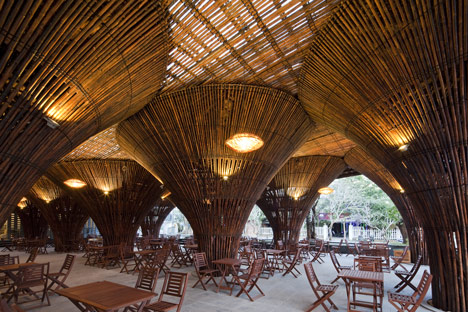 Kontum Indochine Cafe by Vo Trong Nghia Architects Kontum Indochine Cafe by Vo Trong Nghia Architects