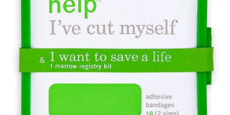 Marrow Donor Registry kit wins D&AD White Pencil Award