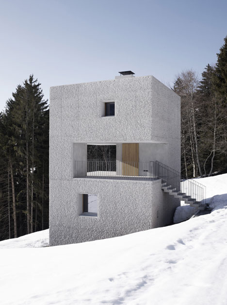 Mountain Cabin by Marte Marte Architects
