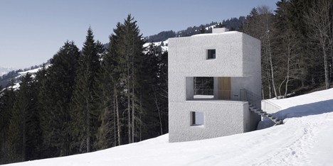 Mountain Cabin by Marte Marte Architects