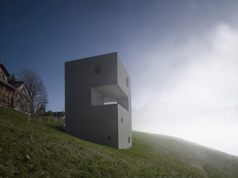 Mountain Cabin by Marte Marte Architects