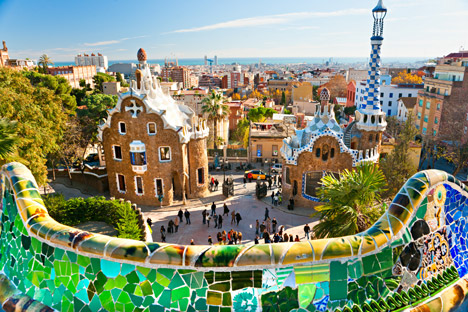 Park Guell by Gaudi from Shutterstock Park Guell by Gaudi from Shutterstock