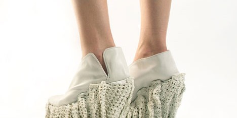 Porcelain Shoes by Laura Papp