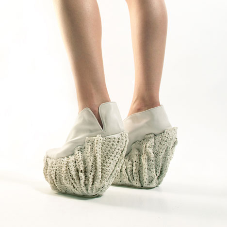 Porcelain Shoes by Laura Papp