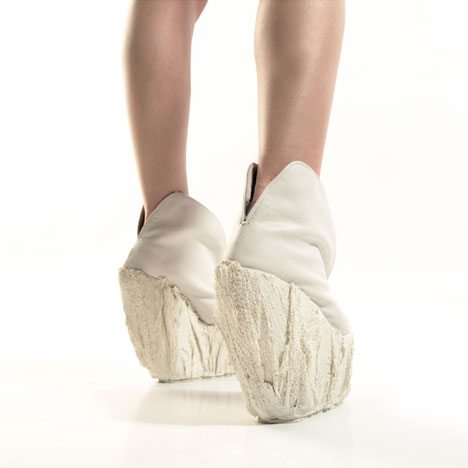 Porcelain Shoes by Laura Papp