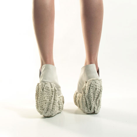 Porcelain Shoes by Laura Papp