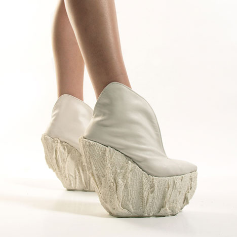 Porcelain Shoes by Laura Papp