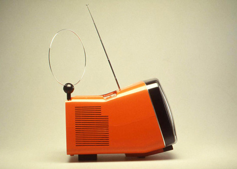 dezeen_Richard Sapper_Algol portable TV set dezeen_Richard Sapper_Algol portable TV set
