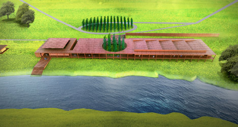 Silk weaving facility by David Adjaye Silk weaving facility by David Adjaye