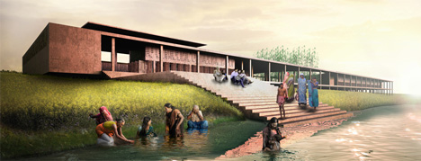 Silk weaving facility by David Adjaye Silk weaving facility by David Adjaye