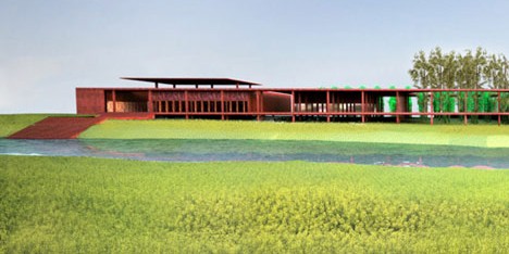dezeen_Silk weaving facility by David Adjaye_sq