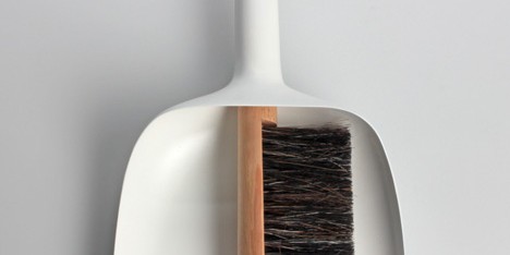 Sweeper and dustpan by Jan Kochanski