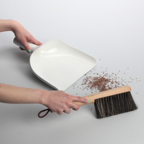 Sweeper and dustpan by Jan Kochanski Sweeper and dustpan by Jan Kochanski