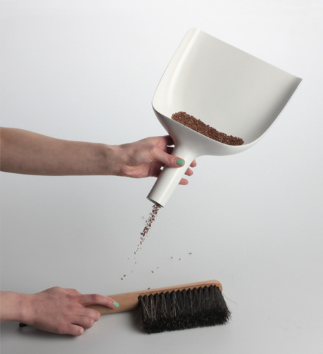 Sweeper and dustpan by Jan Kochanski Sweeper and dustpan by Jan Kochanski