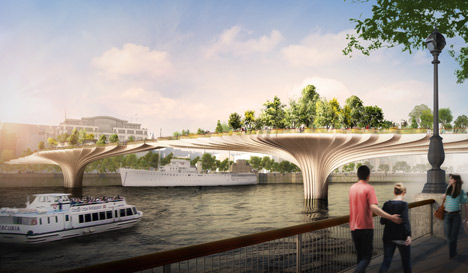 dezeen_Thomas Heatherwick reveals garden bridge across the Thames_1 dezeen_Thomas Heatherwick reveals garden bridge across the Thames_1