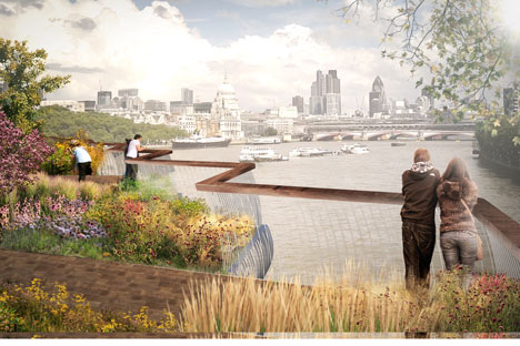 dezeen_Thomas Heatherwick reveals garden bridge across the Thames_2 dezeen_Thomas Heatherwick reveals garden bridge across the Thames_2