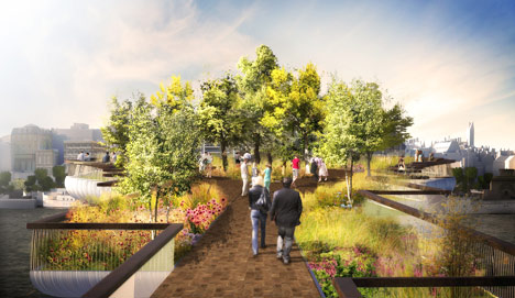 dezeen_Thomas Heatherwick reveals garden bridge across the Thames_4 dezeen_Thomas Heatherwick reveals garden bridge across the Thames_4
