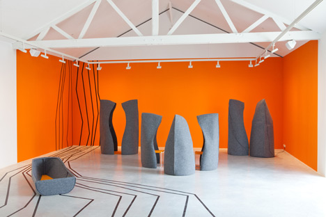 Voyage to Uchronia by Matali Crasset at Galerie Thaddaeus Ropac