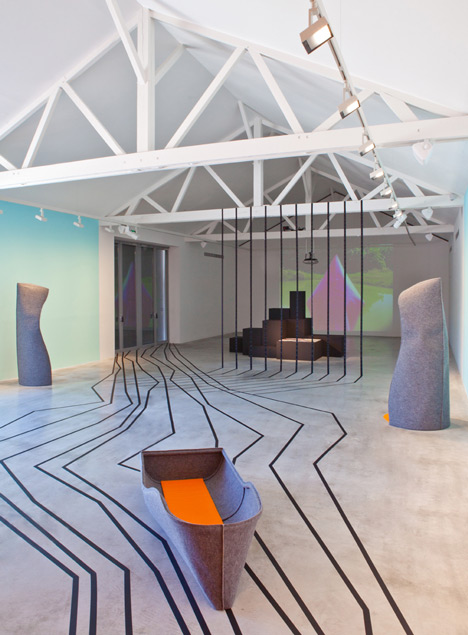 Voyage to Uchronia by Matali Crasset at Galerie Thaddaeus Ropac
