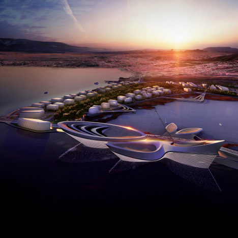 Zaha Hadid plans lagoon-side park for Turkey’s Expo 2020 bid