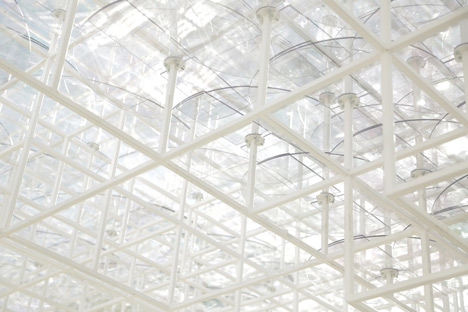 "I tried to create something between nature and architecture"