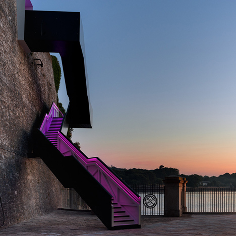 Coast Path Staircase by Gillespie Yunnie Architects