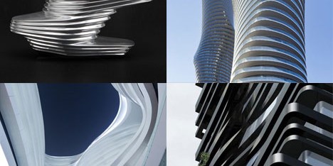 Dezeen archive: striations in architecture and design