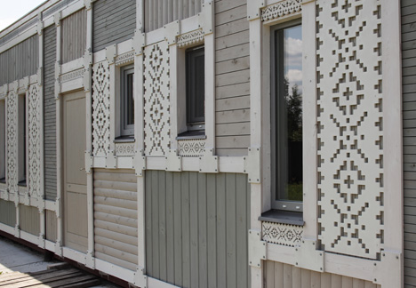 Deco Pattern House by Peter Kostelov