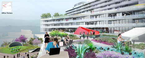 Office terrace