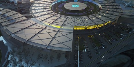 Future Terminal 1 project at Lyon-Saint Exupéry Airport by Rogers Stirk Harbour + Partners