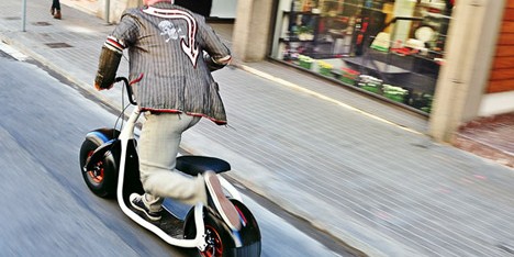 Scrooser electric scooter